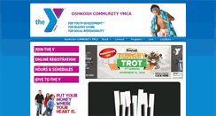 Desktop Screenshot of oshkoshymca.org